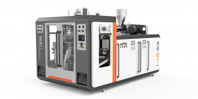 TPU Shoes Air Cushion Máy thổi chai tự động 50kg / H 0