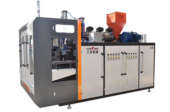 Phẩm chất  CE Jar Blow Molding Machine 2 Die Heads Plastic Water Bottle Blowing Machine 11kw Nhà máy