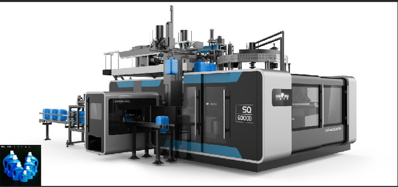 Máy thổi khuôn quay tốc độ cao 30l Làm chai
