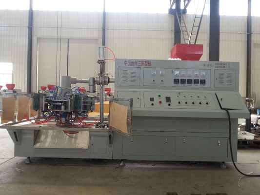 Máy thổi hoàn toàn tự động Ldpe Hdpe 15kw 2 trạm