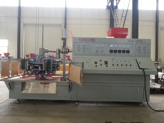 Máy thổi hoàn toàn tự động Ldpe Hdpe 15kw 2 trạm
