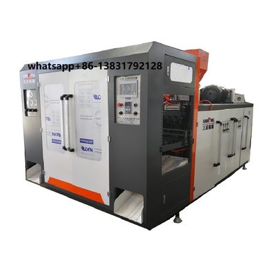 Máy thổi khuôn CE Jar 2 đầu Die Máy thổi chai nước bằng nhựa 11kw