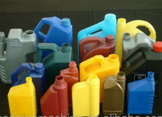 Máy thổi khuôn LDPE 5 lít 0,6m3 / phút Máy thổi chai nhựa 6000kg