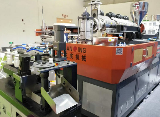 Dia 10cm Chai nhựa 1 lít Máy thổi khuôn 15KW 12 khuôn
