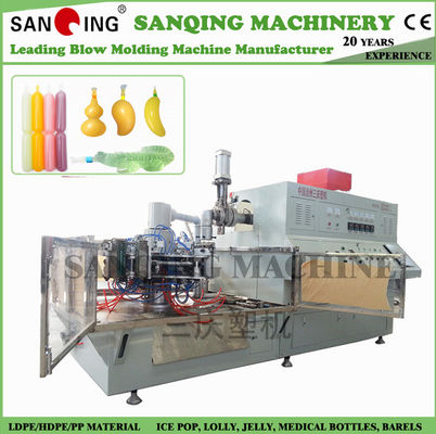 Máy thổi nhựa 55/65 Khối lượng 1000 Máy làm ống mềm 8kw
