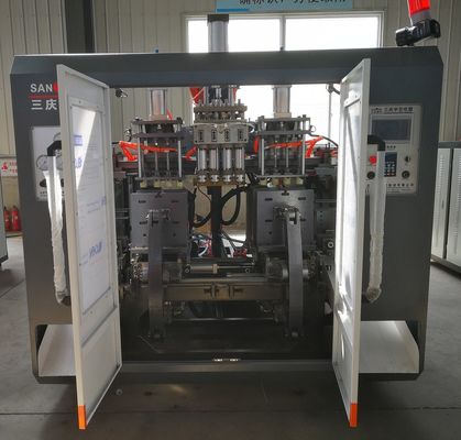 Máy thổi chai sữa 200ML Máy thổi nhựa 2x2m 380V