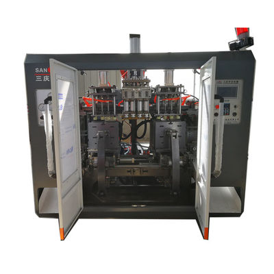 Máy thổi lọ 3L Máy làm lọ nhựa 0,6m3 / phút Máy làm lọ nhựa 2x2m