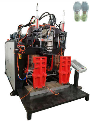 Máy làm đế giày 2 màu 50kg / H Pvc Blow Molding 14000kg