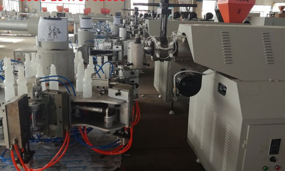 Máy thổi khuôn LDPE 1 lít 2000kg Làm chai nhựa PVC 8 ​​trạm