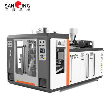ISO9001 120kN Máy thổi PE 2 khoang 70kg / H với nhiều đầu khuôn