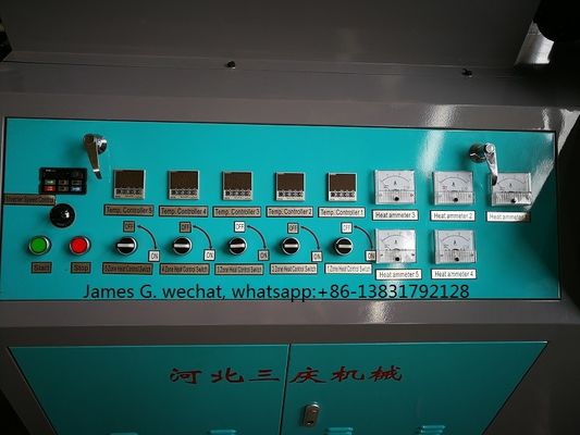 Máy làm chai nhựa HDpe 120 * 120 * 300mm Khuôn 11kW 1500kg
