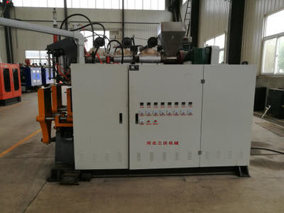 Máy thổi khuôn tự động TPU Chai 5 lít 70kg / H 3.5 * 2.1 * 2.2m