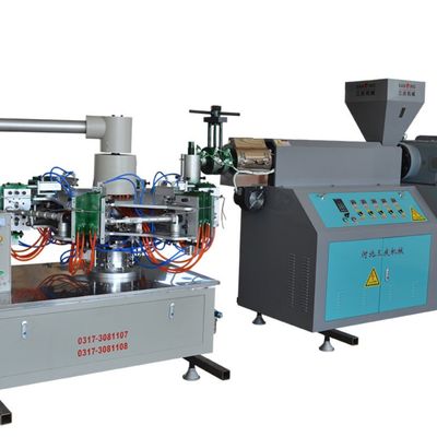 Máy thổi khuôn chai nhựa Dia 10cm 0,4m3 / phút Máy làm ống nhựa 2000kg