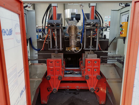 Hộp chứa Petg Hai trạm Máy thổi khuôn 5 lít Tự động