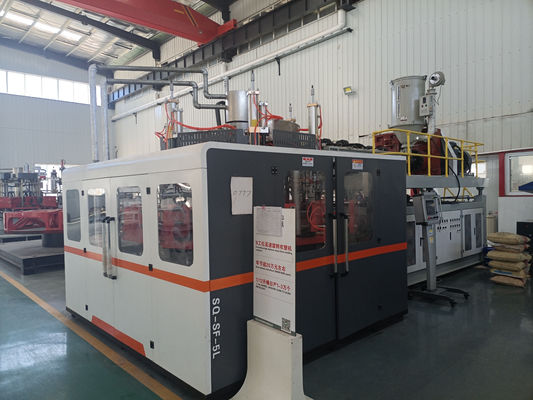 3l 6 khuôn Máy thổi khuôn quay Động cơ servo