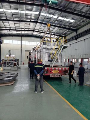 10l 6 khuôn Máy thổi khuôn quay Động cơ Servo tốc độ cao